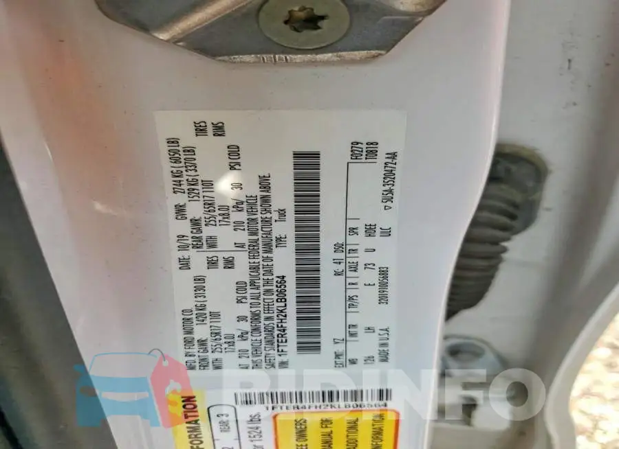 1FTER4FH2KLB06564 Photo# 12
