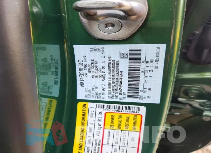 3FMCR9BN4SRF69643 Photo# 12