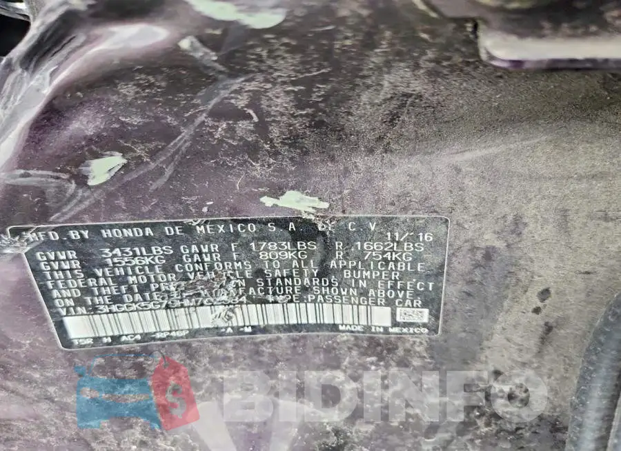 3HGGK5G79HM702384 Photo# 12