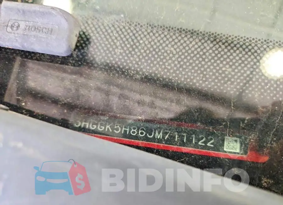 3HGGK5H86JM711122 Photo# 12