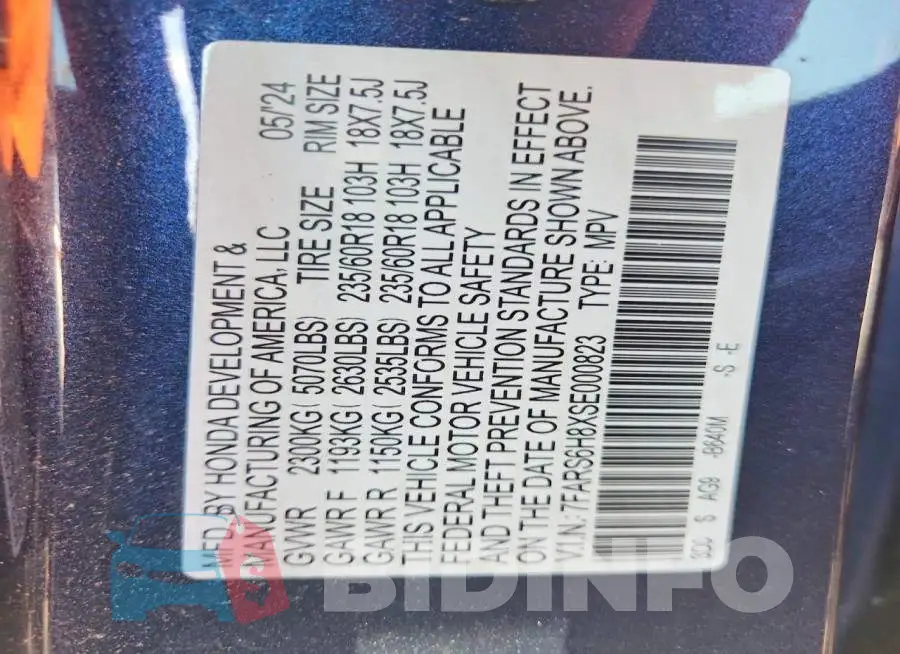 7FARS6H8XSE000823 Photo# 13