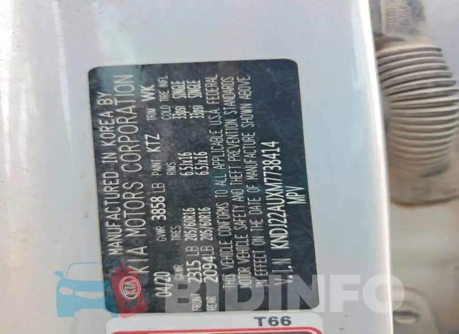 KNDJ22AUXM7738414 Photo# 12