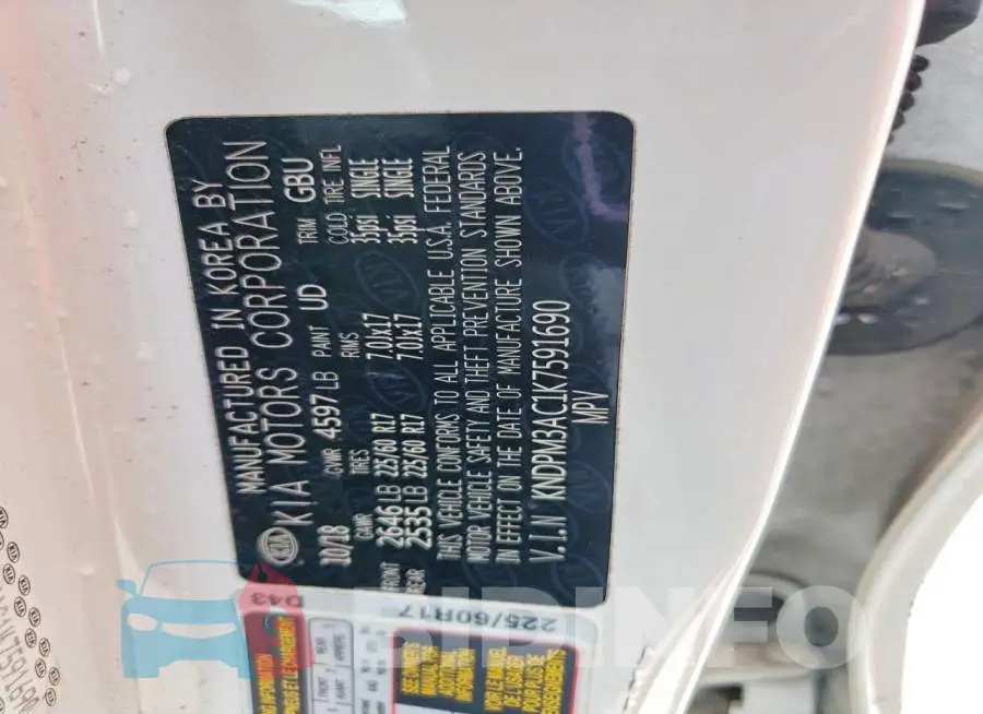 KNDPM3AC1K7591690 Photo# 12