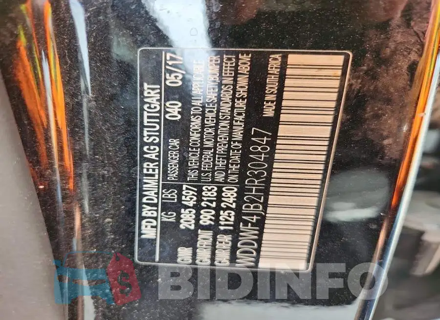 WDDWF4JB2HR304847 Photo# 13