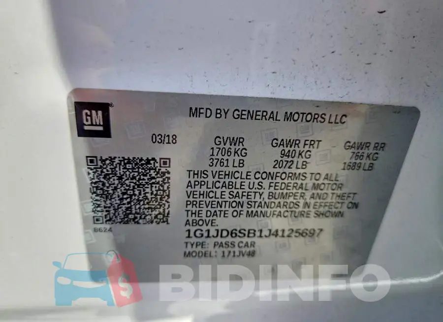 1G1JD6SB1J4125697 Photo# 13