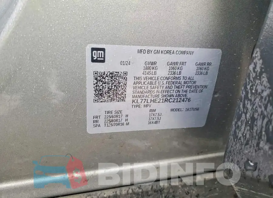 KL77LHE21RC212476 Photo# 14