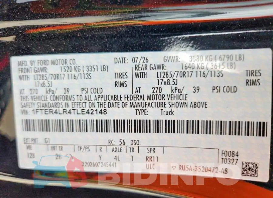 1FTER4LR4TLE42148 Photo# 13