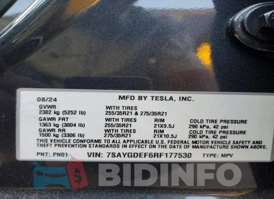 7SAYGDEF6RF177530 Photo# 13