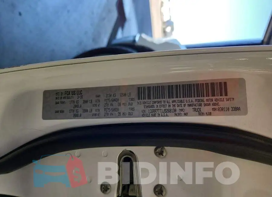 1C6RR7TT1JS268130 Photo# 12