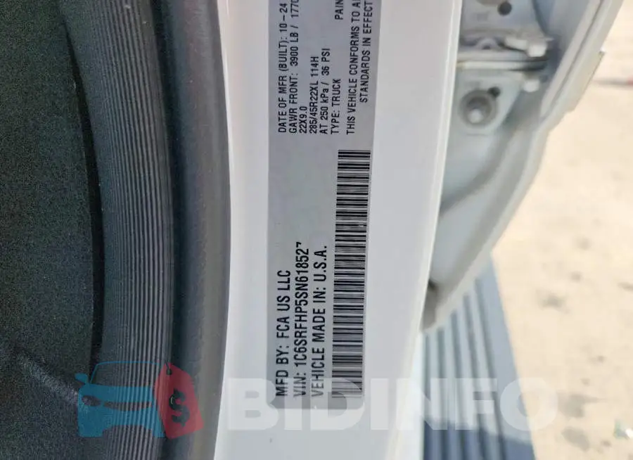 1C6SRFHP5SN618527 Photo# 12