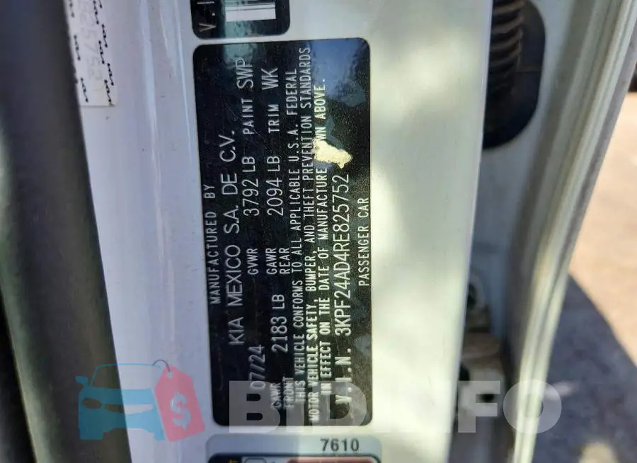 3KPF24AD4RE825752 Photo# 12