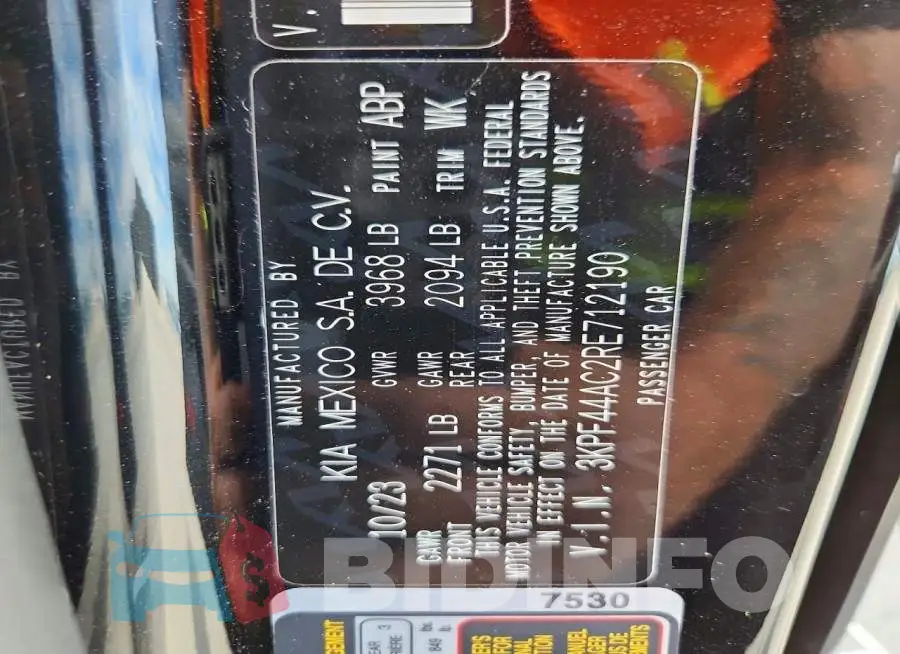 3KPF44AC2RE712190 Photo# 13