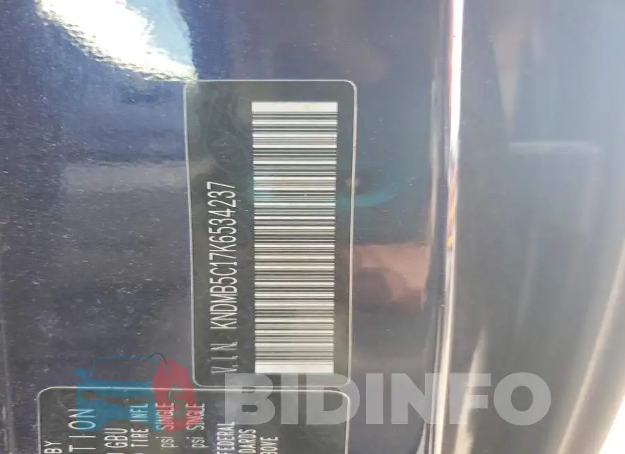 KNDMB5C17K6534237 Photo# 13