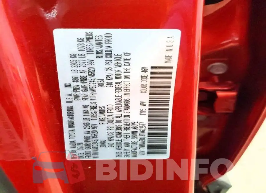 7MMVABDL3TN602577 Photo# 13