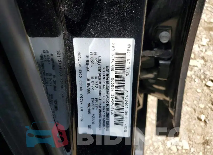 JM1BPACM1S1758998 Photo# 12