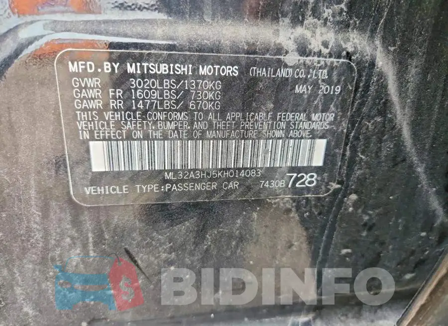 ML32A3HJ5KH014083 Photo# 12