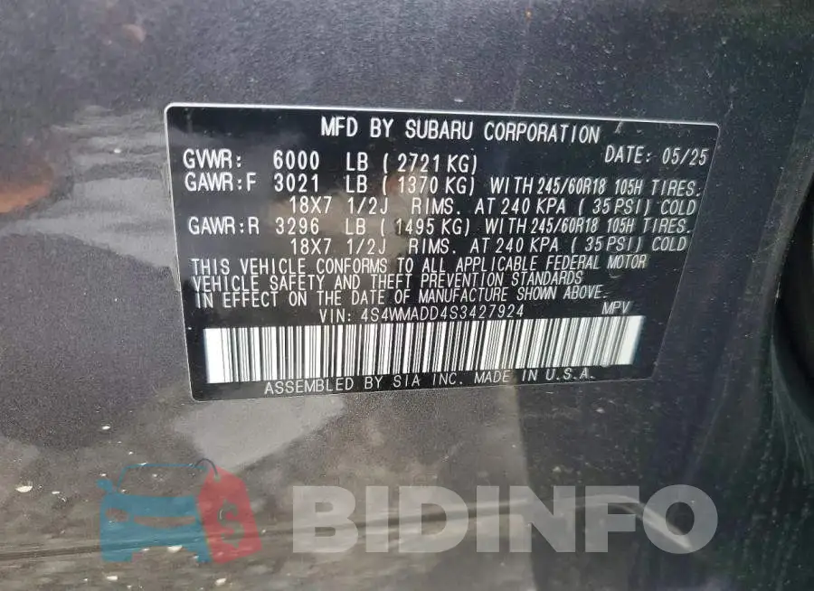 4S4WMADD4S3427924 Photo# 13