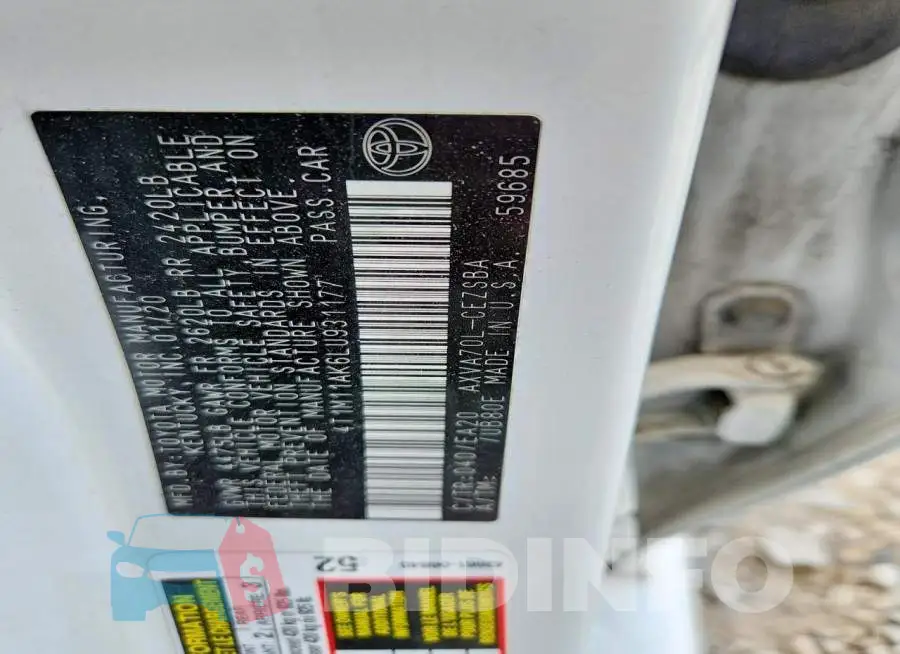 4T1M11AK6LU931177 Photo# 12