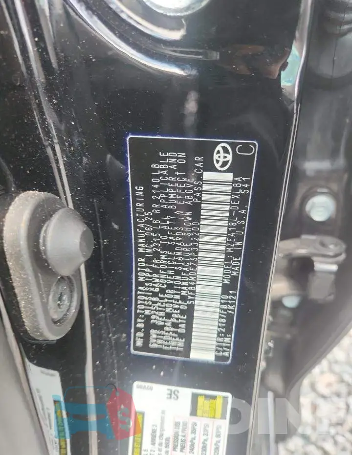 5YFB4MDE7SP332200 Photo# 12