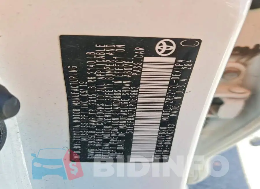 5YFEPRAE7LP062862 Photo# 12