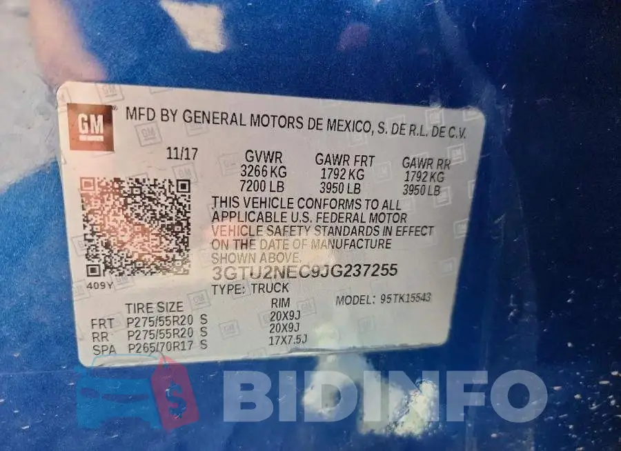 3GTU2NEC9JG237255 Photo# 12