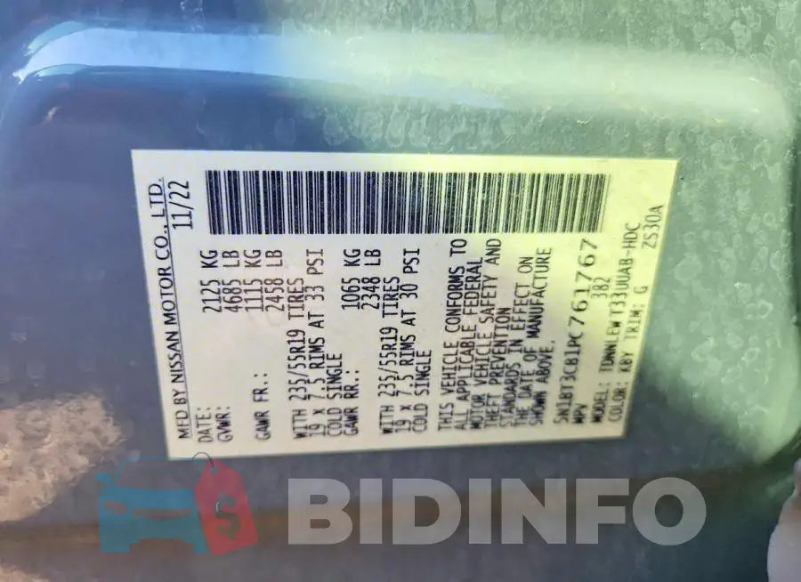 5N1BT3CB1PC761767 Photo# 13