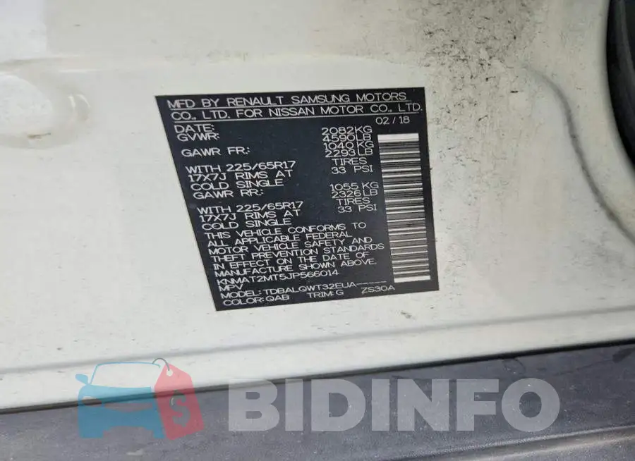 KNMAT2MT5JP566014 Photo# 14