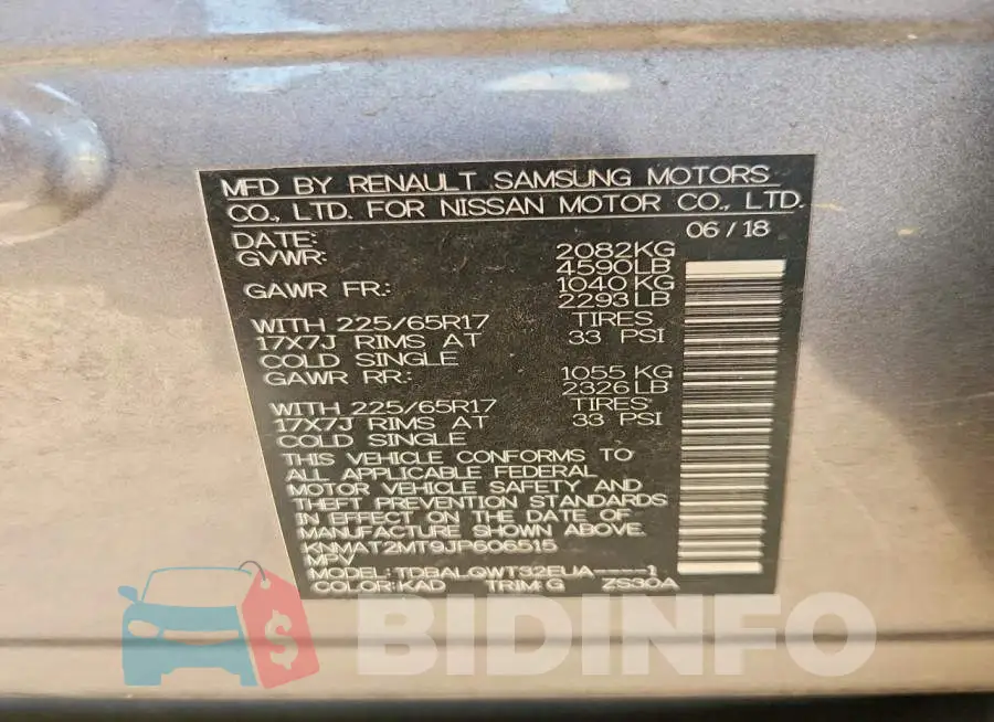 KNMAT2MT9JP606515 Photo# 14