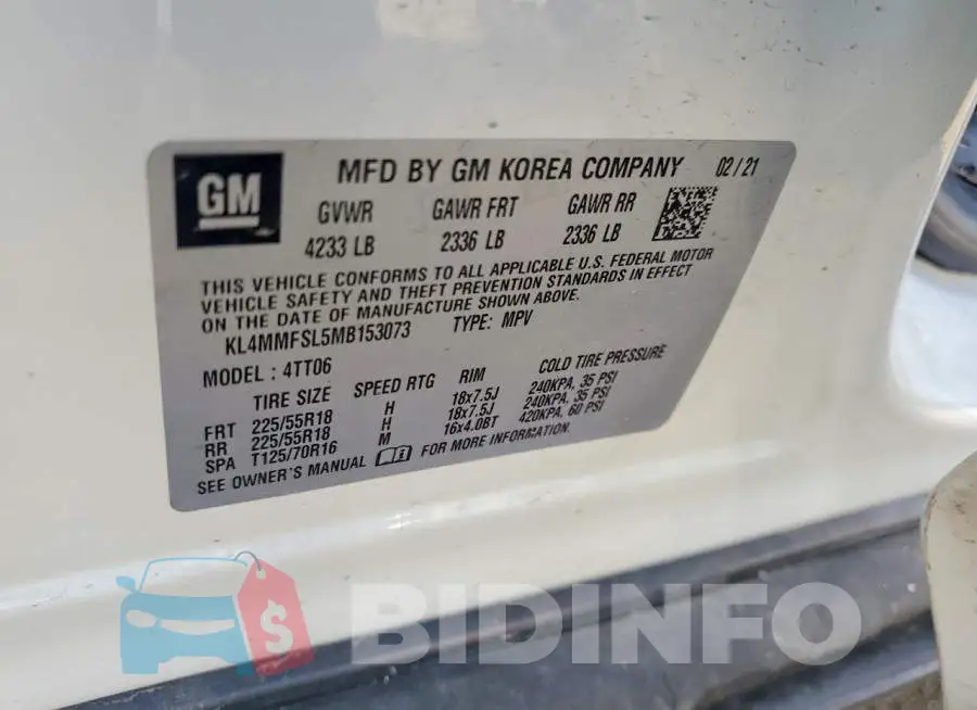 KL4MMFSL5MB153073 Photo# 14