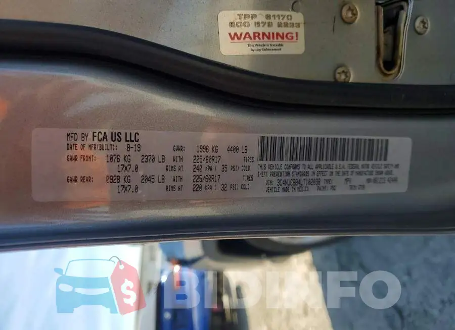 3C4NJCBB4LT102038 Photo# 13