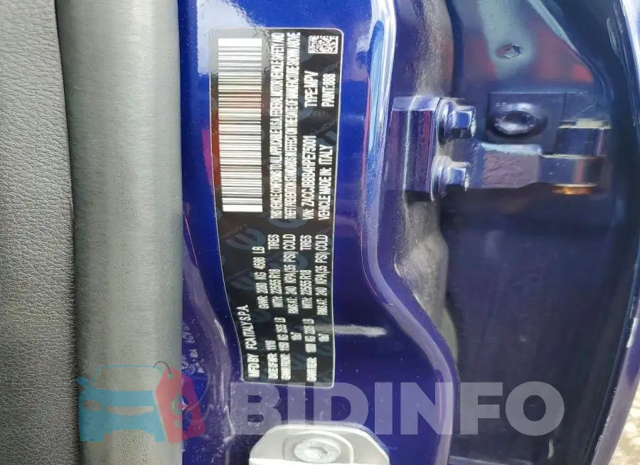 ZACCJBBB4HPE75001 Photo# 12