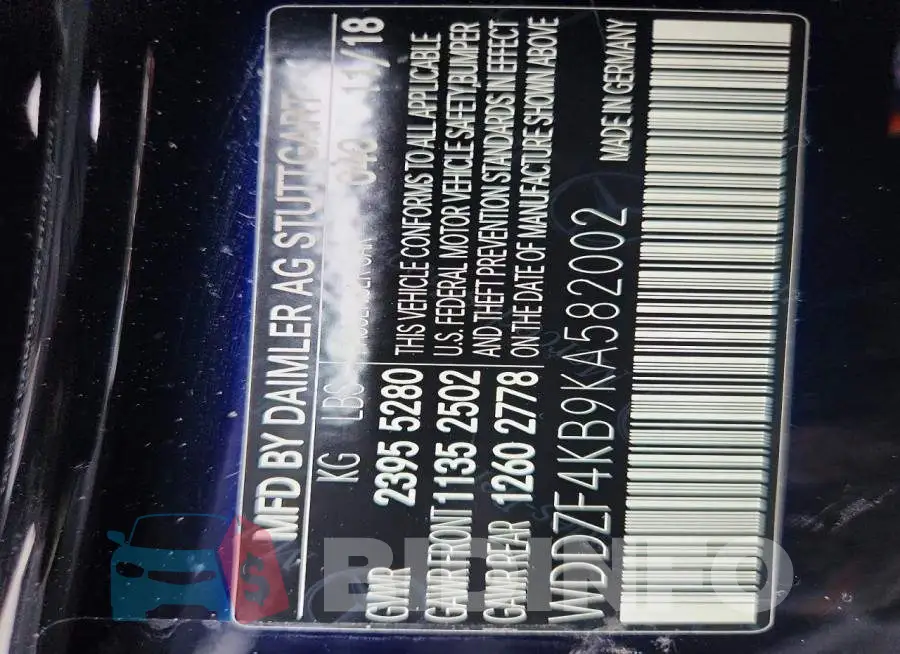 WDDZF4KB9KA582002 Photo# 12