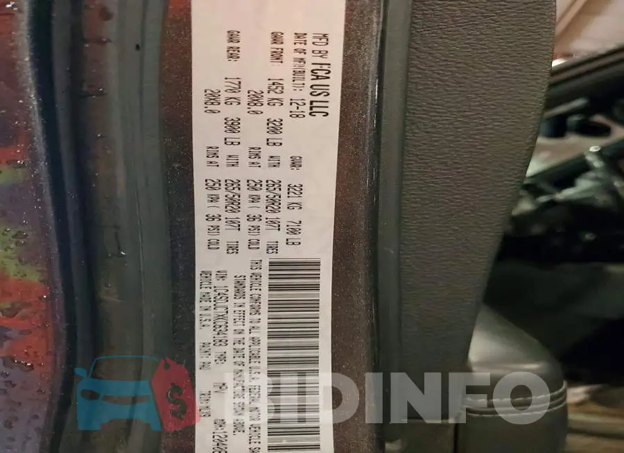 1C4SDJCTXKC634183 Photo# 14