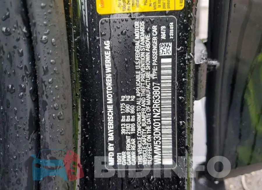 WMW53DK01N2R63807 Photo# 12