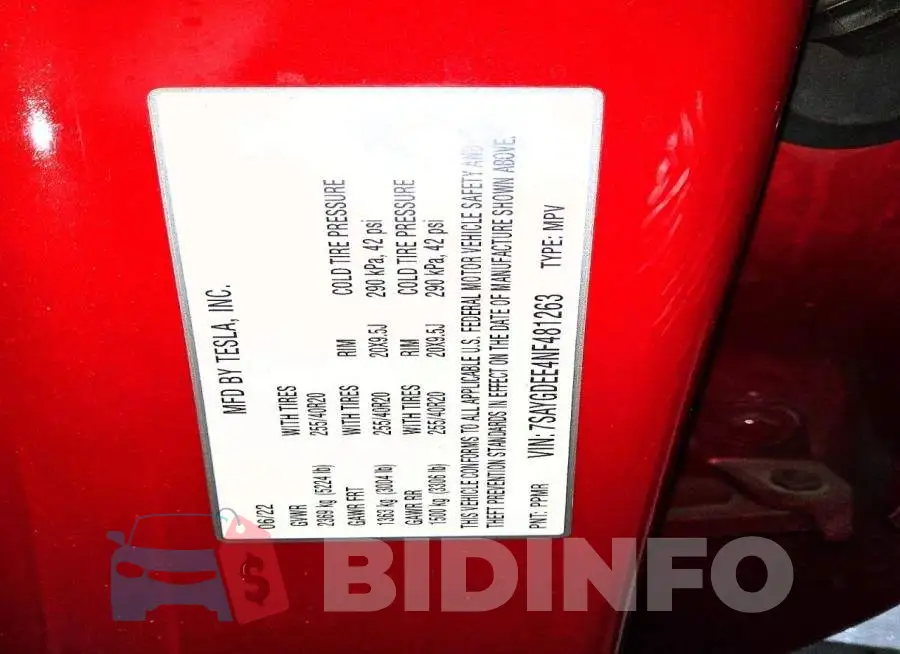 7SAYGDEE4NF481263 Photo# 12