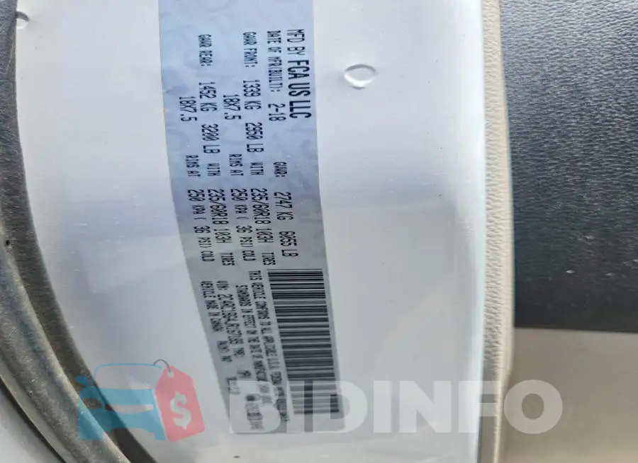 2C4RC1BG4JR167189 Photo# 13