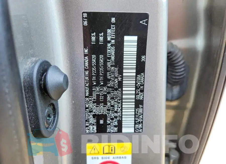 2T2BZMCA6JC158954 Photo# 13