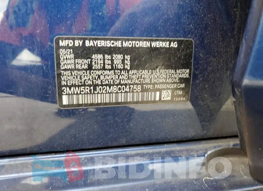 3MW5R1J02M8C04758 Photo# 12