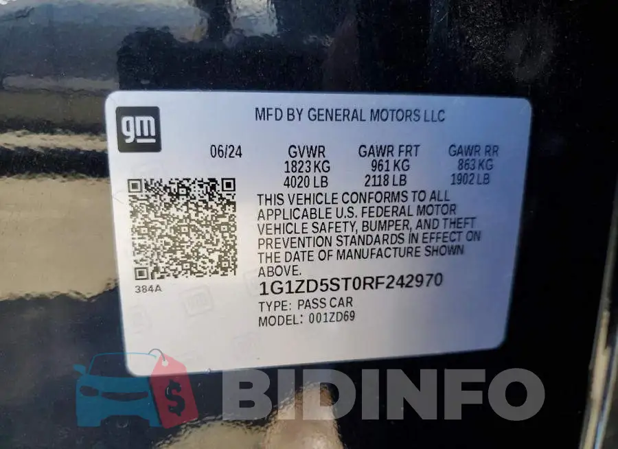 1G1ZD5ST0RF242970 Photo# 12