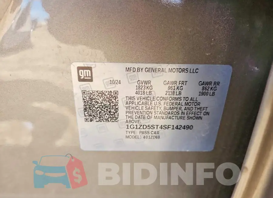 1G1ZD5ST4SF142490 Photo# 12