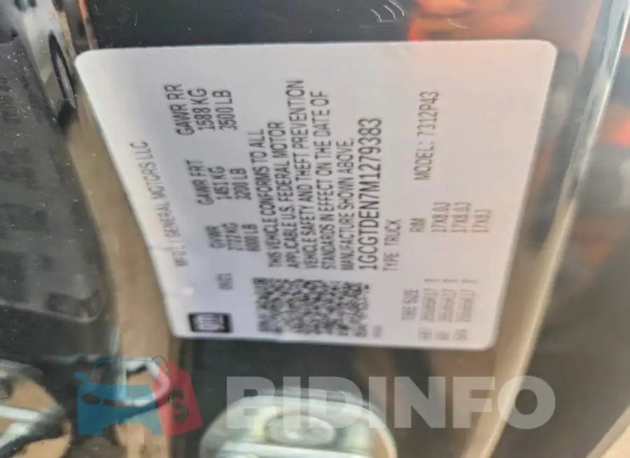 1GCGTDEN7M1279383 Photo# 12