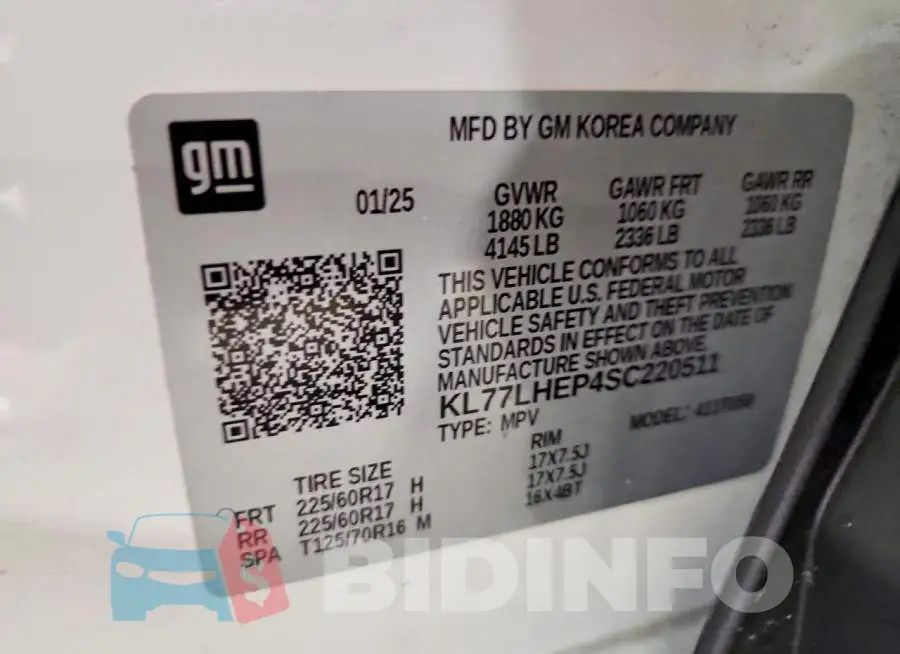 KL77LHEP4SC220511 Photo# 14