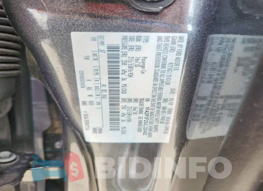1FADP3F29JL328482 Photo# 12