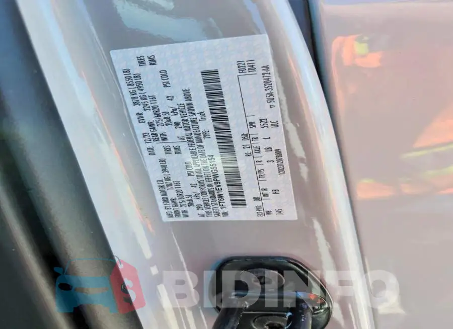 1FT6W1EV9PWG55154 Photo# 12