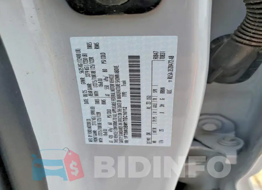 1FT8W3BM1TEC16112 Photo# 12