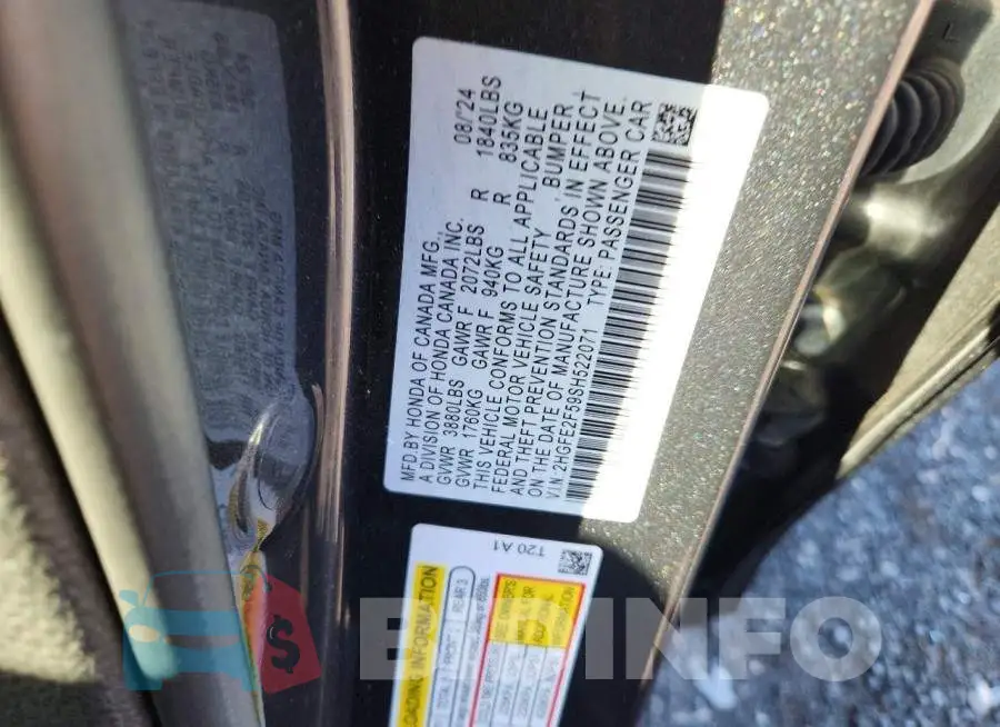 2HGFE2F59SH522071 Photo# 12