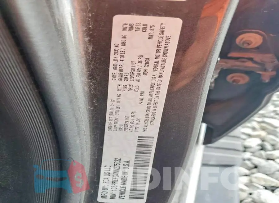 1C6RREFG4NN275032 Photo# 12