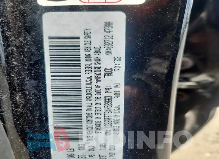 1C6SRFFT6KN529663 Photo# 12