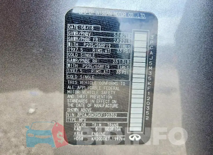 3PCAJ5M35KF120352 Photo# 14