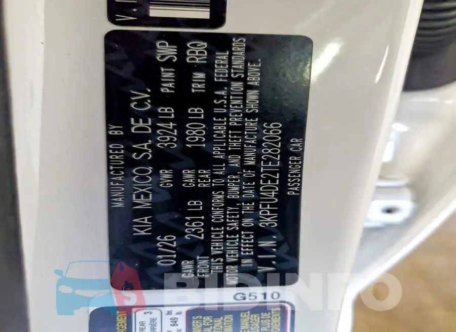 3KPFU4DE2TE282066 Photo# 13